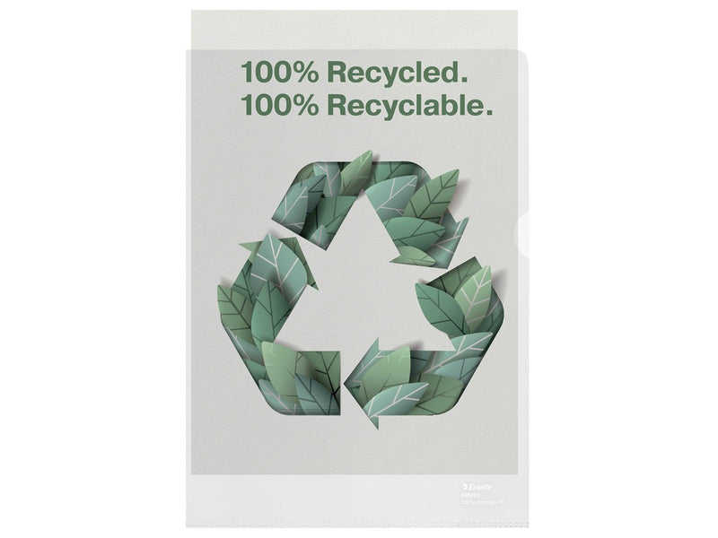 Esselte Sichthülle 100% recycelt A4