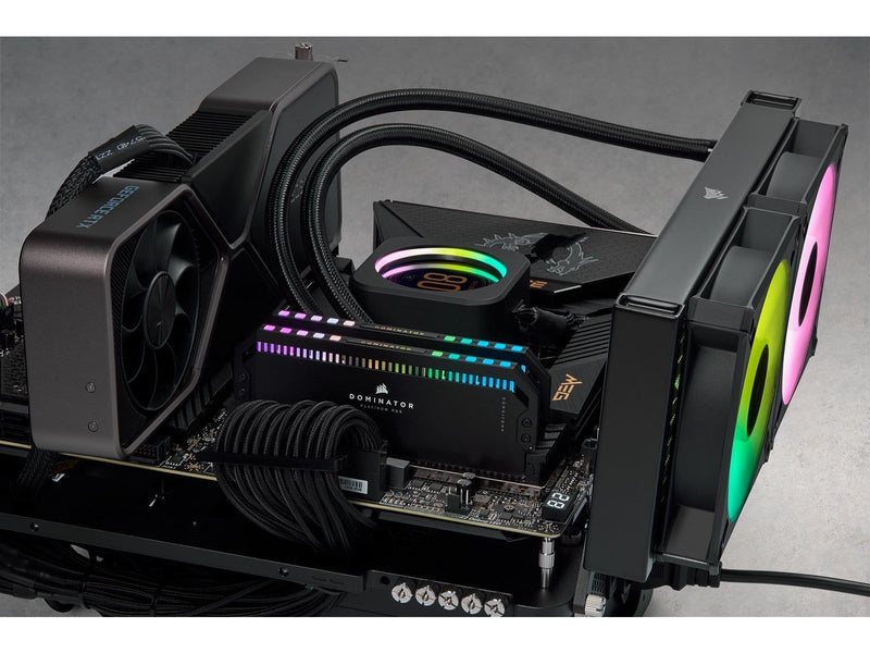 Corsair Dominator DDR5-6800 - 64GB - CL40 - Dual Channel (2 pcs) - Intel XMP - Schwarz mit RGB