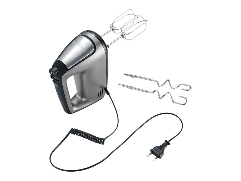 SEVERIN Handmixer HM 3832 - hand mixer - grey metallic/black/stainless steel - 400 W
