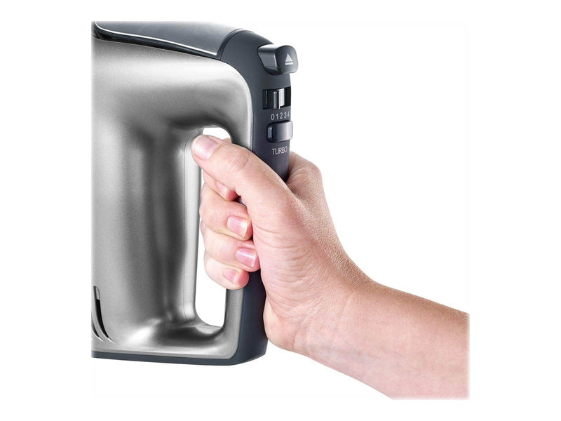 SEVERIN Handmixer HM 3832 - hand mixer - grey metallic/black/stainless steel - 400 W