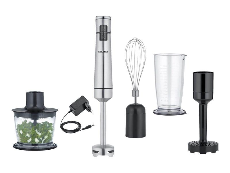 SEVERIN Stabmixer SM 3775 - hand blender - brushed stainless steel/black - 100 W