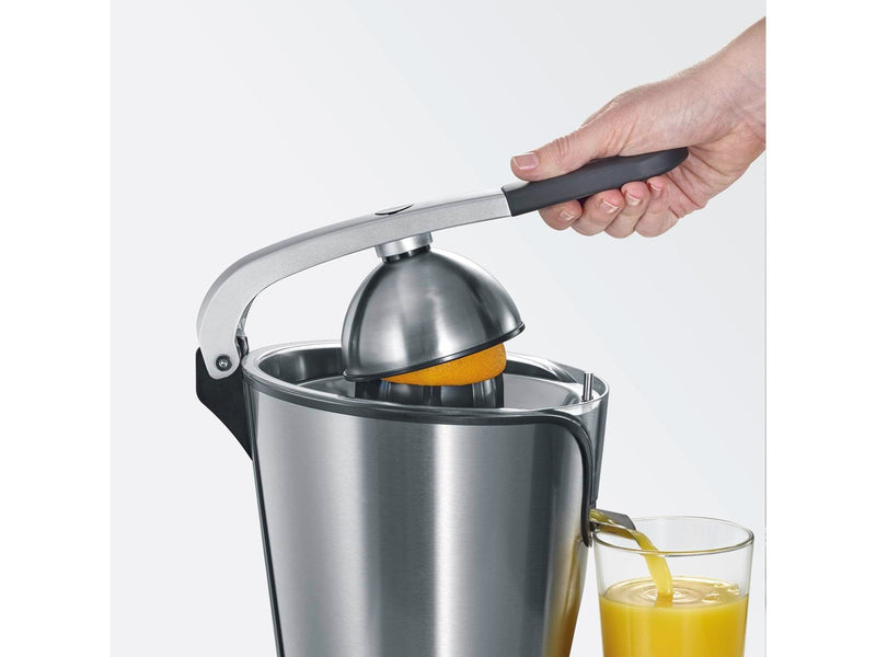 SEVERIN CP 3544 - citrus press - brushed stainless steel/black