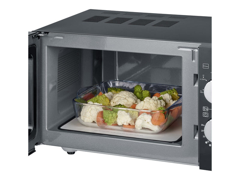 SEVERIN MW 7762 - microwave oven with grill - freestanding - black/stainless steel