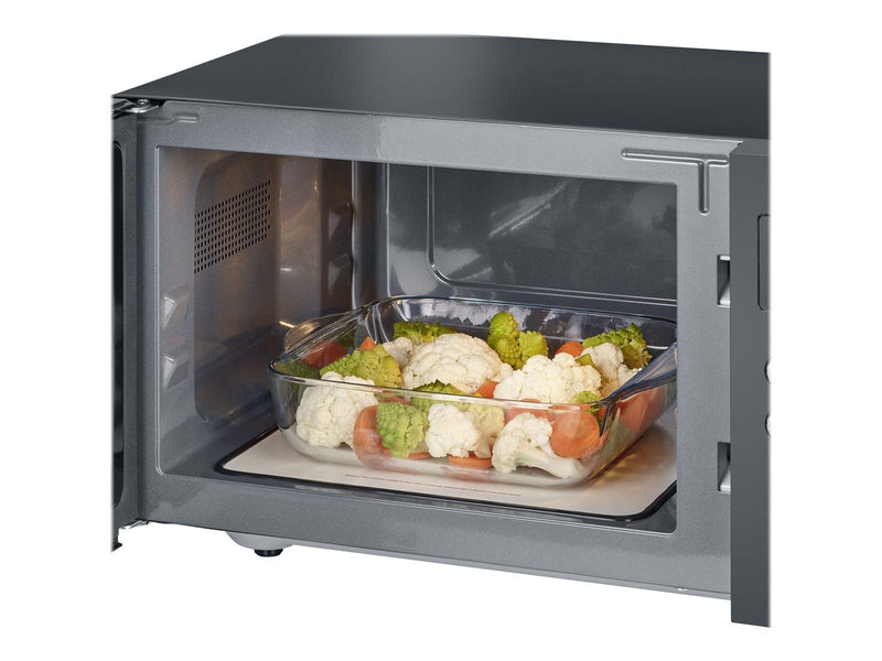 SEVERIN MW 7763 - microwave oven with grill - freestanding - black/stainless steel