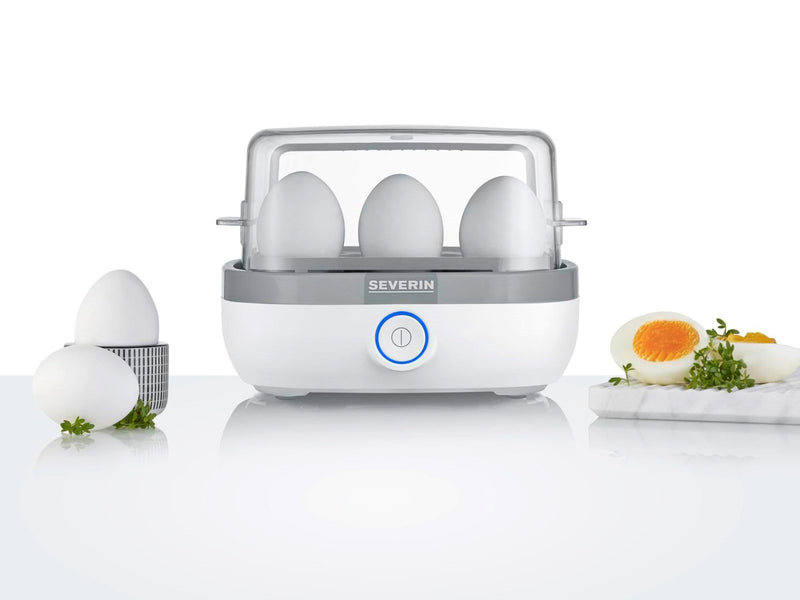 SEVERIN Eierkocher EK 3164 - egg boiler - white/grey