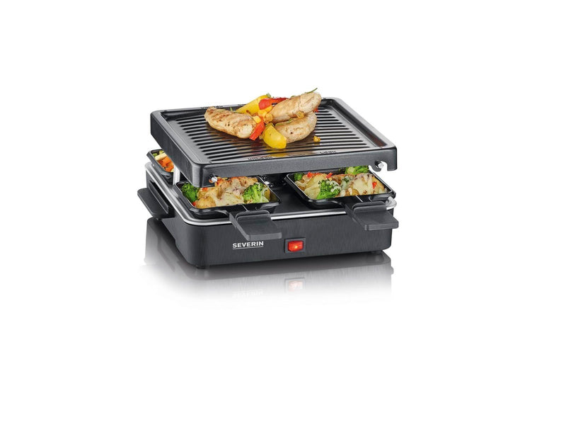 SEVERIN RG 2370 - raclette/grill - black