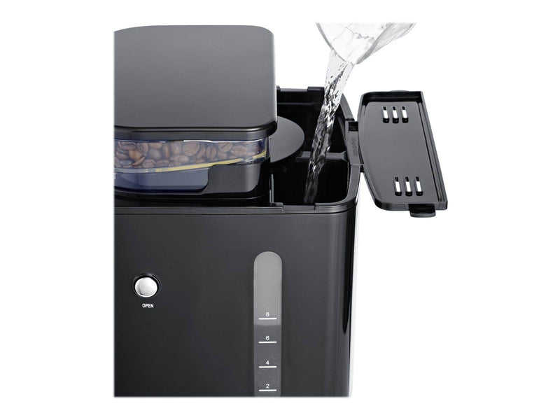 SEVERIN KA 4814 - coffee maker - brushed stainless steel/black