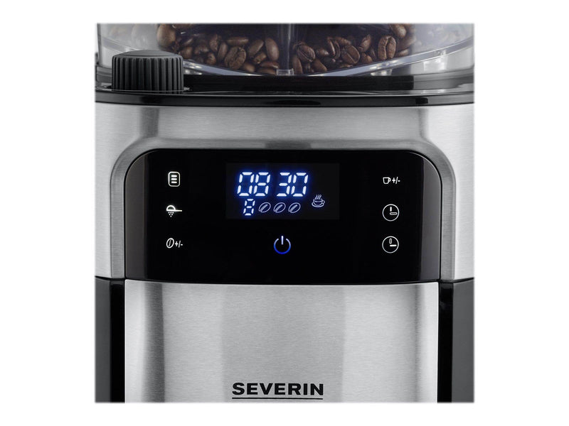 SEVERIN KA 4814 - coffee maker - brushed stainless steel/black