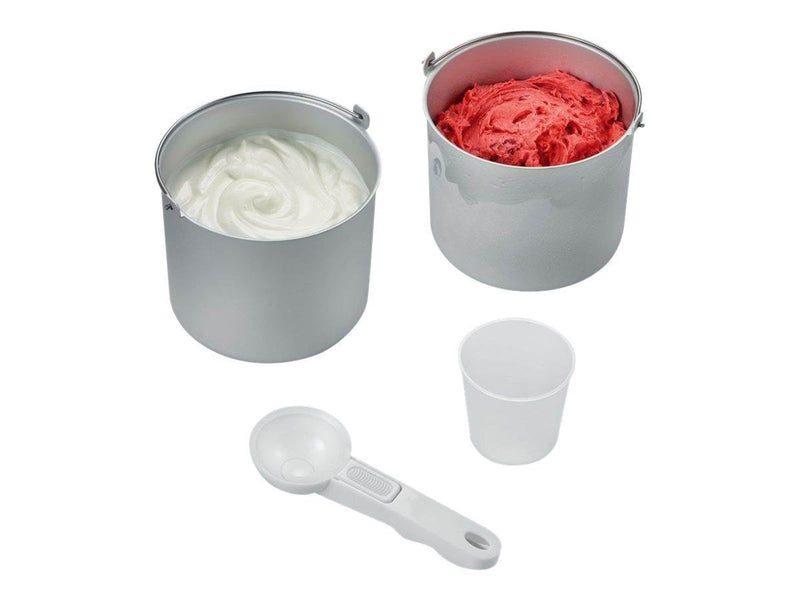 SEVERIN Eismaschine EZ 7406 - ice cream maker - brushed stainless steel