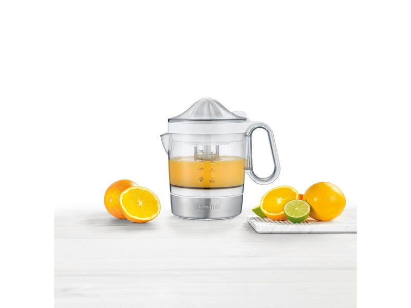 SEVERIN CP 3535 - citrus press - brushed stainless steel/white