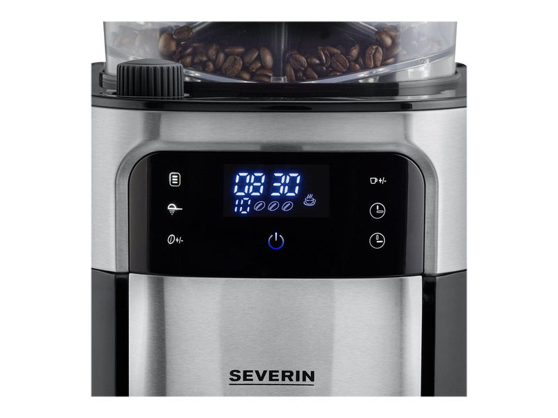 SEVERIN KA 4813 - coffee maker - brushed stainless steel/black
