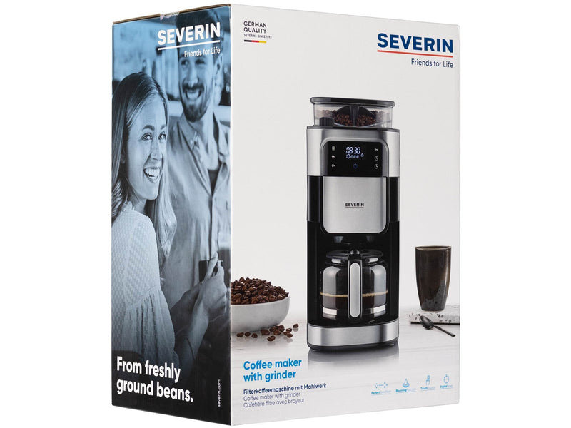 SEVERIN KA 4813 - coffee maker - brushed stainless steel/black