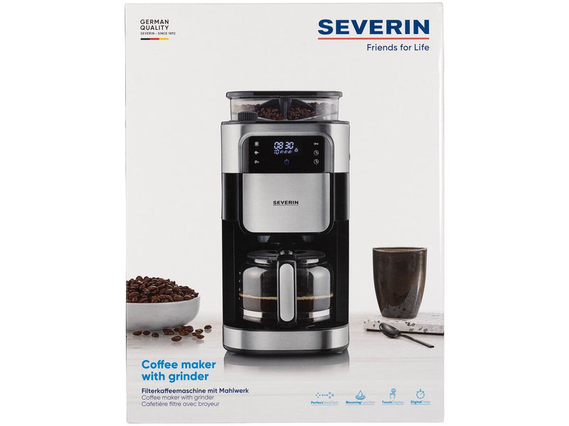 SEVERIN KA 4813 - coffee maker - brushed stainless steel/black