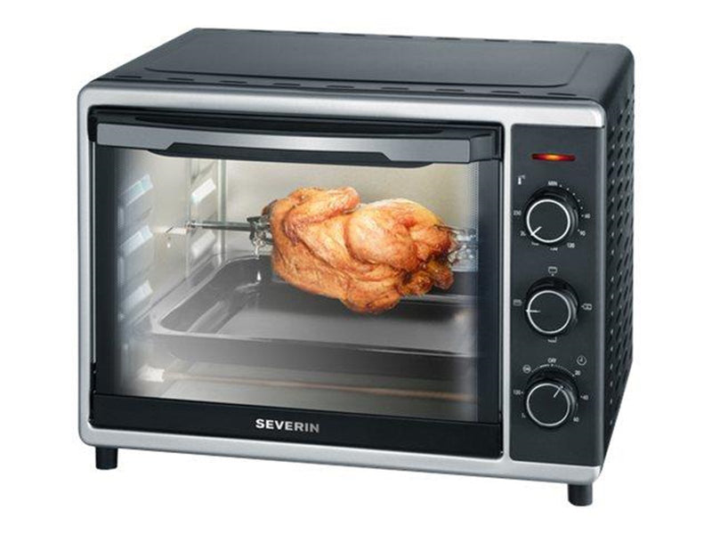 SEVERIN TO 2056 - electric oven - black / silver