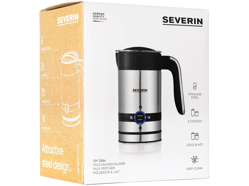 SEVERIN SM3584 - matt black/brushed stainless steel