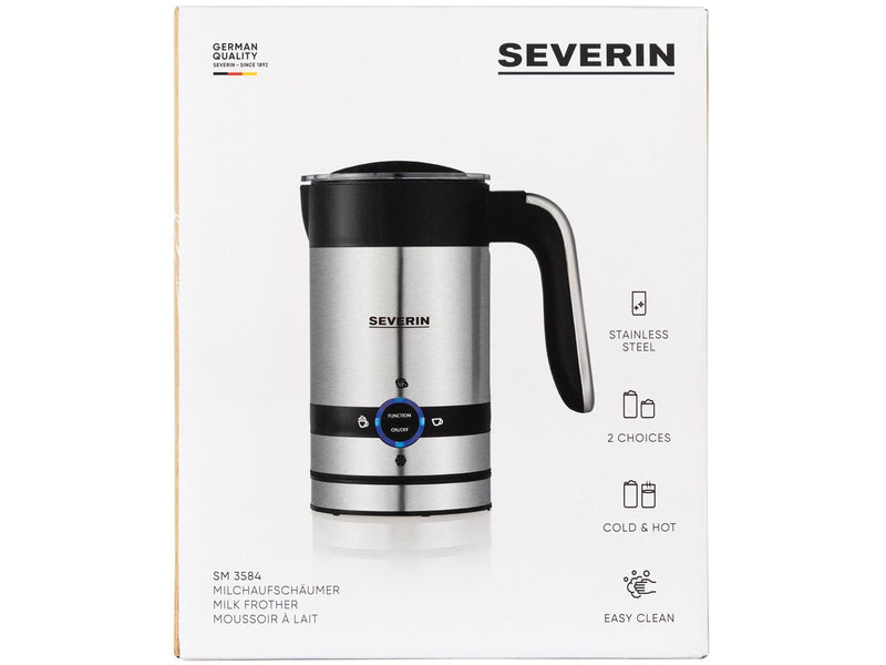 SEVERIN SM3584 - matt black/brushed stainless steel