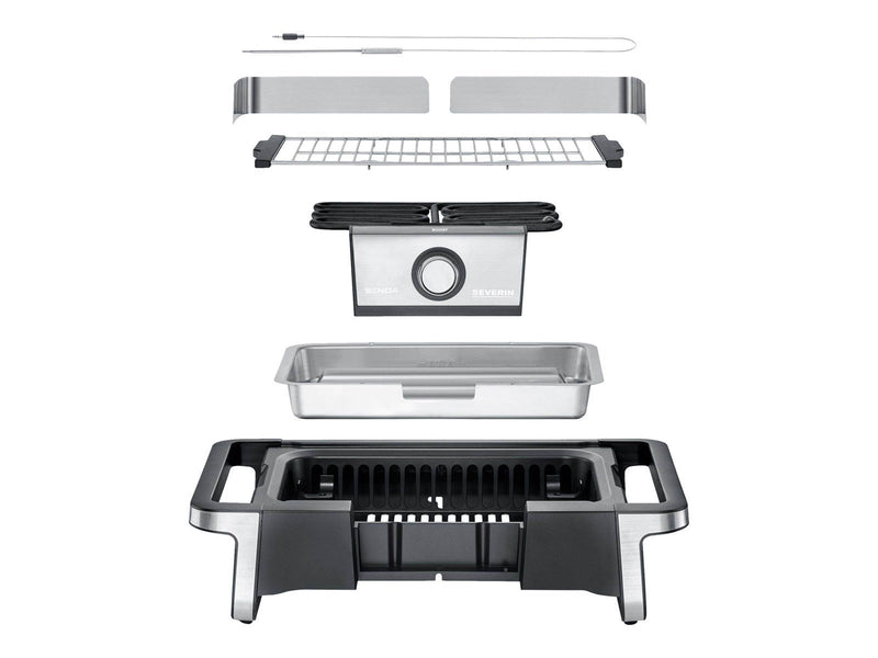 SEVERIN PG 8113 SENOA BOOST - barbeque grill - stainless steel black
