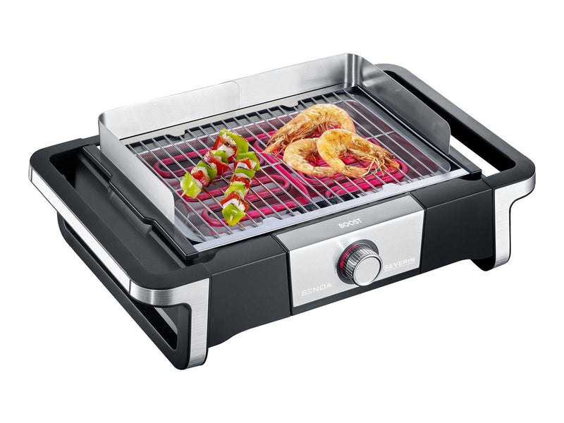 SEVERIN PG 8113 SENOA BOOST - barbeque grill - stainless steel black