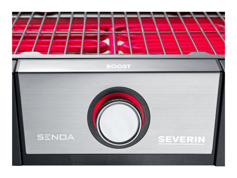 SEVERIN PG 8113 SENOA BOOST - barbeque grill - stainless steel black