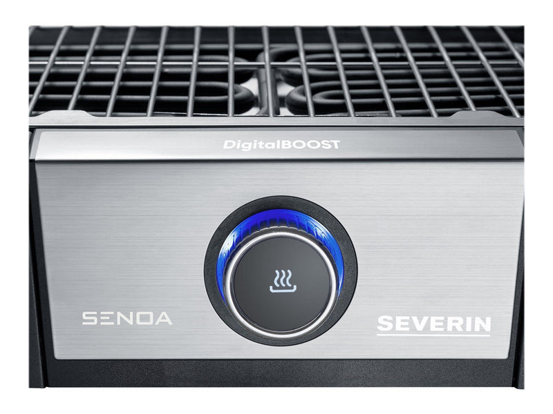 SEVERIN PG 8114 SENOA DigitalBOOST - barbeque grill - black / silver