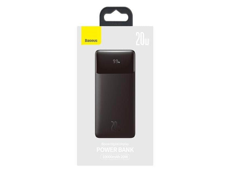 Baseus Bipow 10000mAh 20W - Black Powerbank (Akku) - schwarz - 10000 mAh