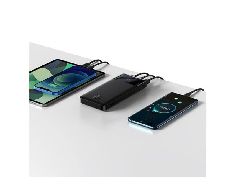 Baseus Bipow 10000mAh 20W - Black Powerbank (Akku) - schwarz - 10000 mAh