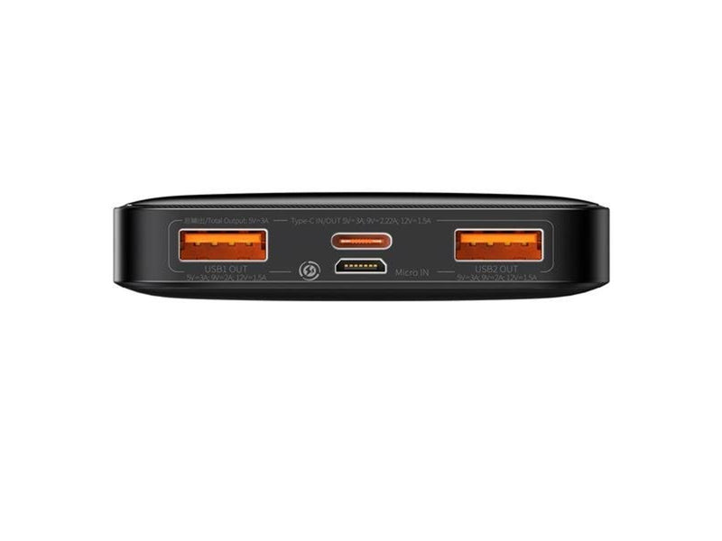 Baseus Bipow 10000mAh 20W - Black Powerbank (Akku) - schwarz - 10000 mAh