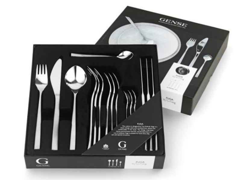 Gense Cutlery set Fuga 16 pieces Matt/Glossy steel