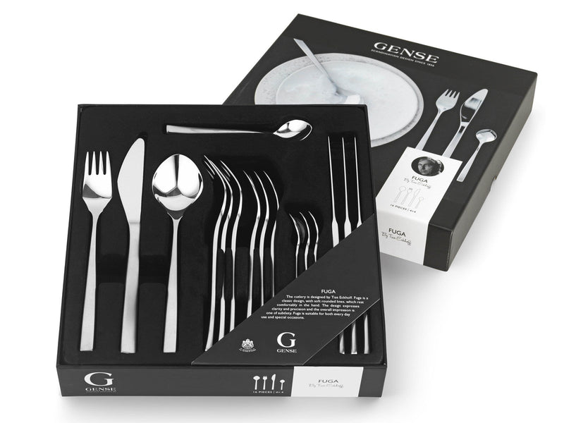 Gense Cutlery set Fuga 16 pieces Matt/Glossy steel