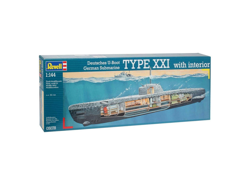 Revell German U-Boot Typ XXI