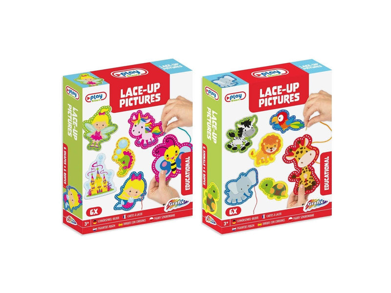 Grafix Beading set Animals 6pcs.