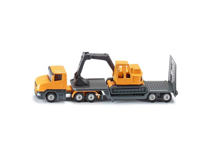 SIKU Low Loader With Excavator