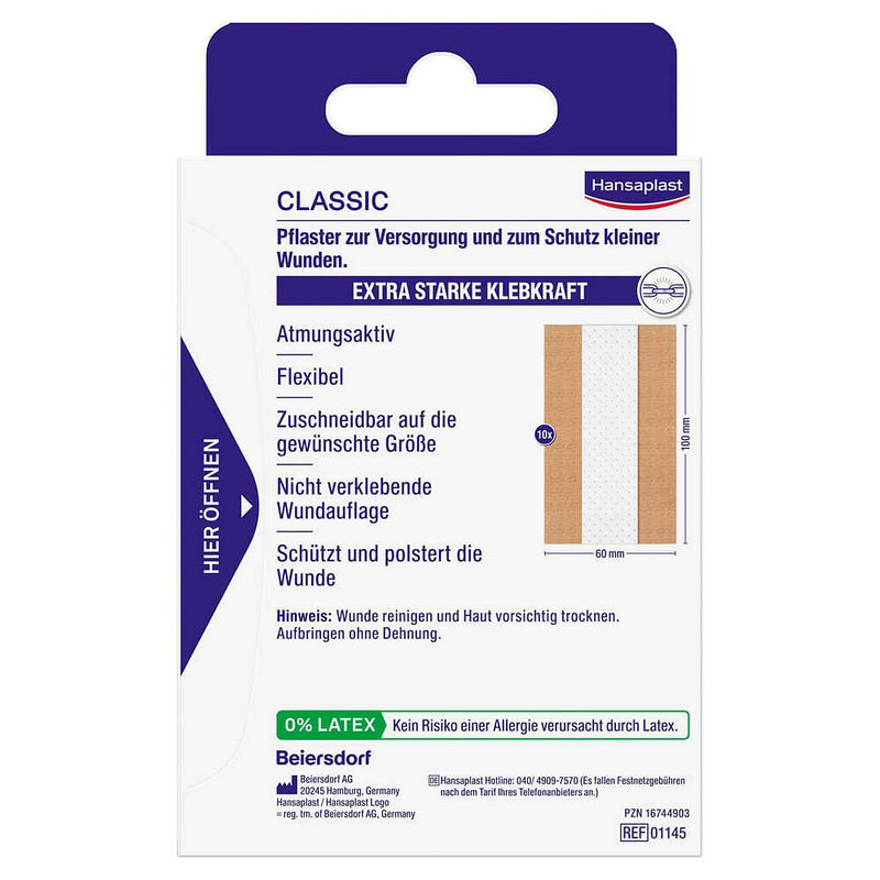 Hansaplast Pflaster Classic 6cm x 10cm