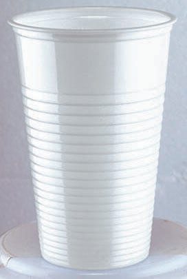 STARPAK Einweg-Trinkbecher 0,2l weiß - 100 Stück