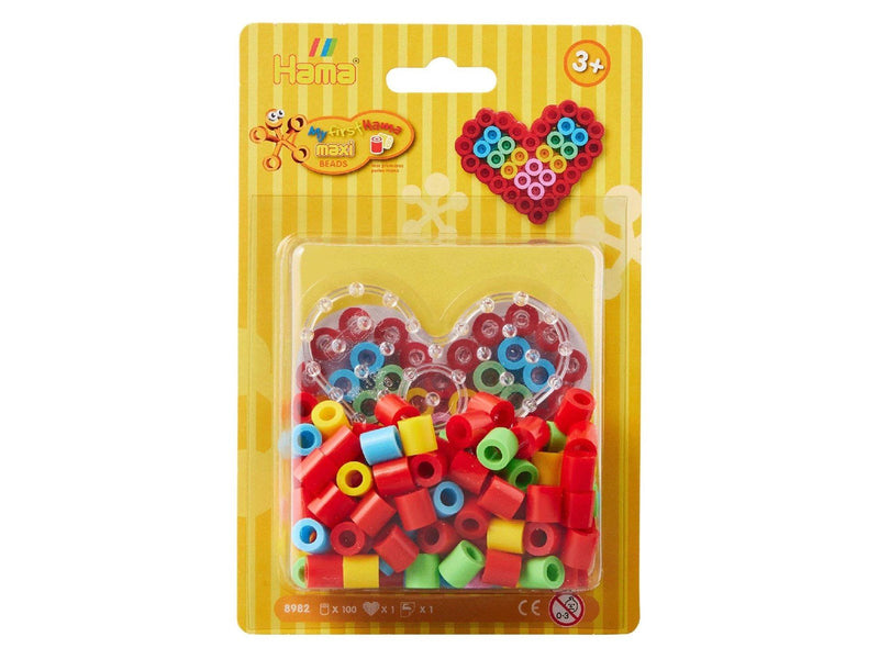 Hama Ironing Bead Set Maxi - Heart 100 pcs.