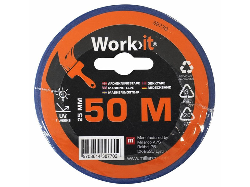 Workit Masking Tape 50 meter