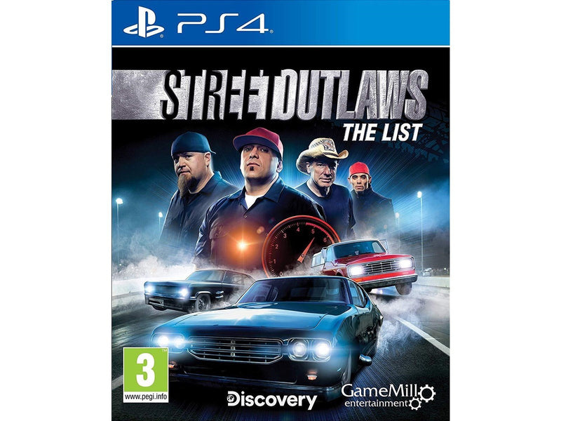 Street Outlaws: The List - Sony PlayStation 4 - Rennspiel - PEGI 3