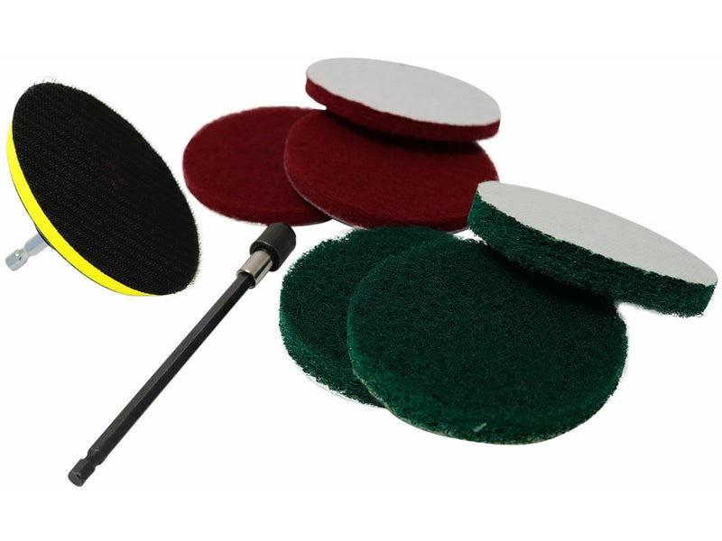 Workit Power Scrubs Cleaning Pads for Drills