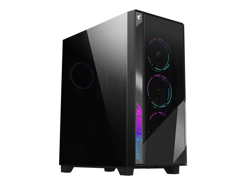 GIGABYTE AORUS C500 GLASS - Gehäuse - Tower - Schwarz