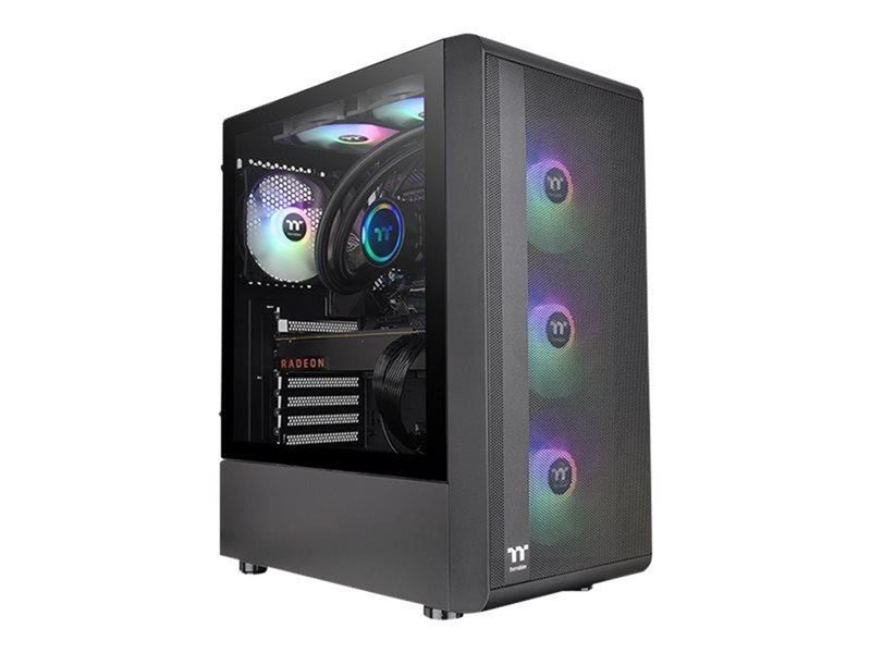 Thermaltake S Series S200 TG ARGB - Gehäuse - Tower - Schwarz