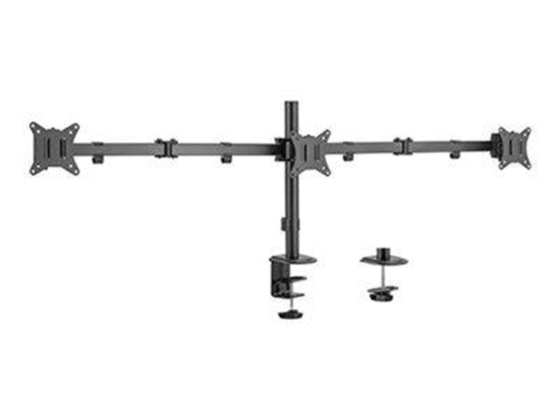 Gembird Monitor Arm - Adjustable desk arm 3-display 17"-27"