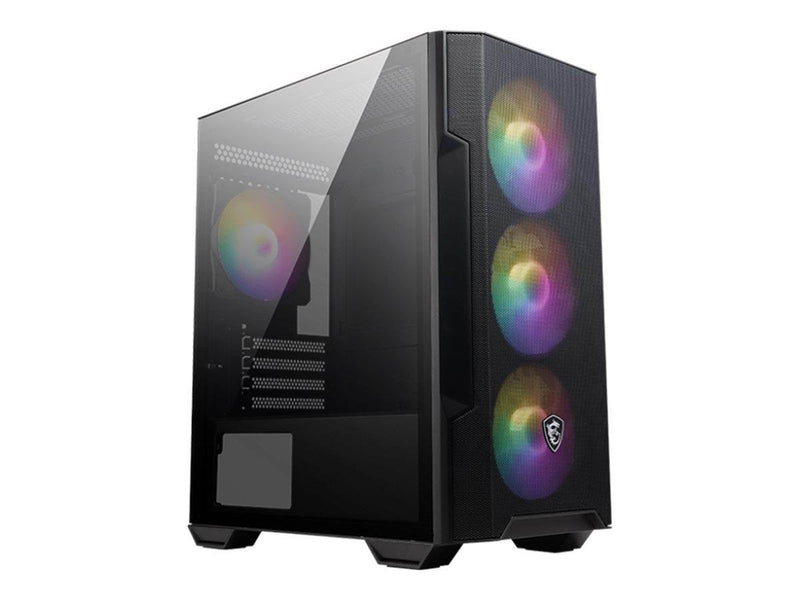 MSI MAG FORGE M100R - Gehäuse - Tower - Schwarz