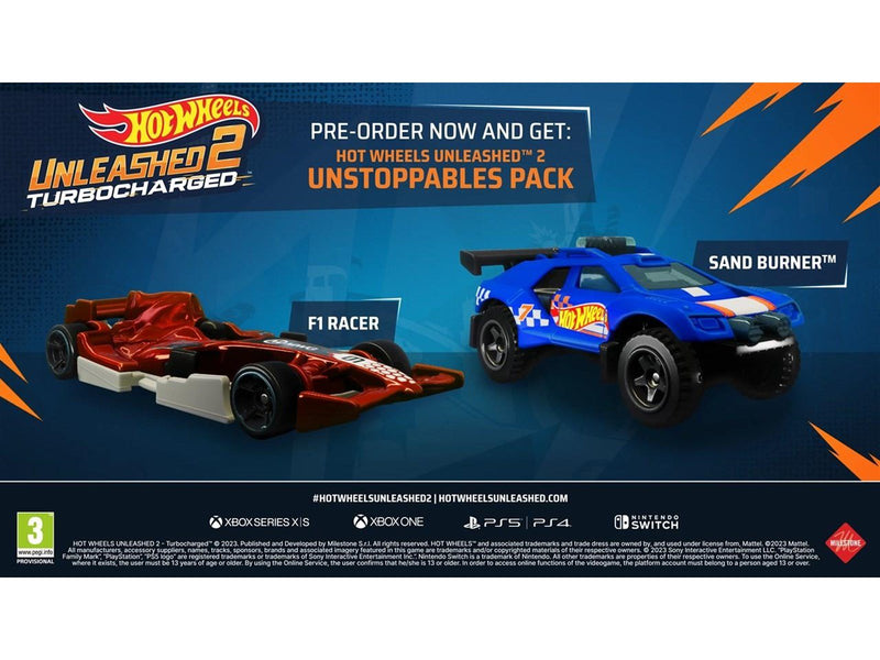 Hot Wheels Unleashed 2 - Turbocharged - Sony PlayStation 4 - Rennspiel - PEGI 3