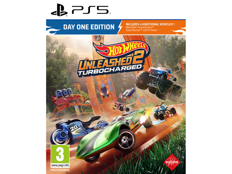 Hot Wheels Unleashed 2 - Turbocharged (Day One Edition) - Sony PlayStation 4 - Rennspiel - PEGI 3