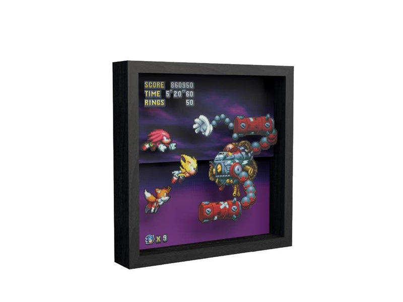 Pixel Frames - Sonic Mania - Heroes vs. Dr. Eggman - Bild