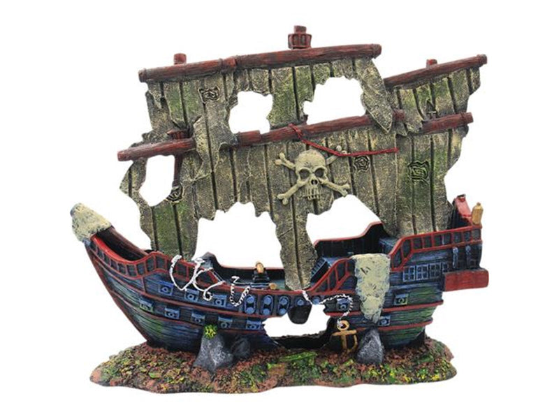 4FISH Shipwreck 39x14.2x31 cm