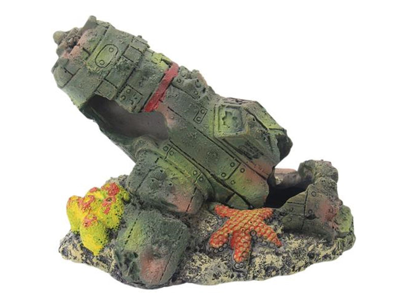 4FISH Aircraft wreckage 11.5x8.5x8.8 cm