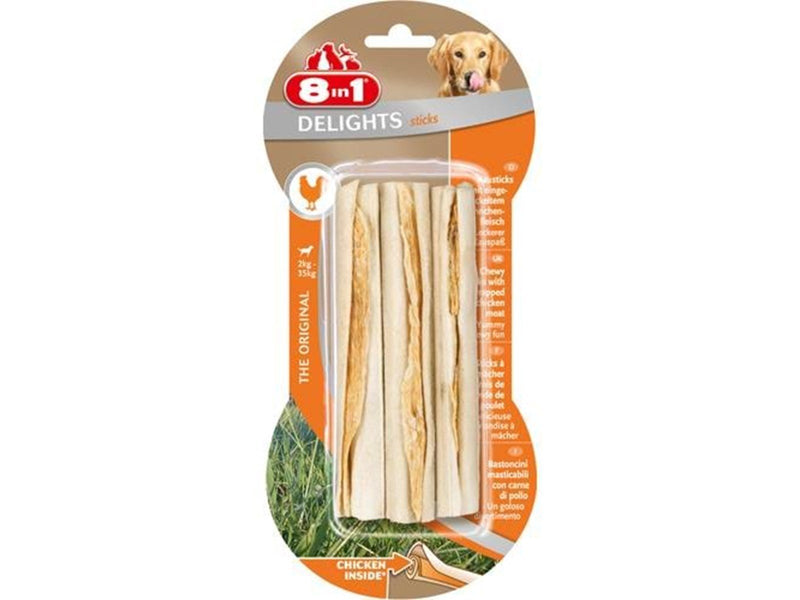 8 in 1 8in1 Delights Sticks 3 pcs.