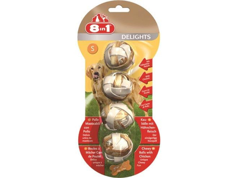 8 in 1 8in1 Delights Balls S 4 pcs