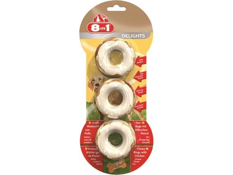 8 in 1 8in1 Delights Rings 3 pcs